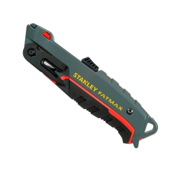 סכין מתכת מקצועית להב טרפז STANLEY FATMAX