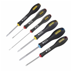 סט 6 מברגים מחוסמים STANLEY FATMAX CR.V