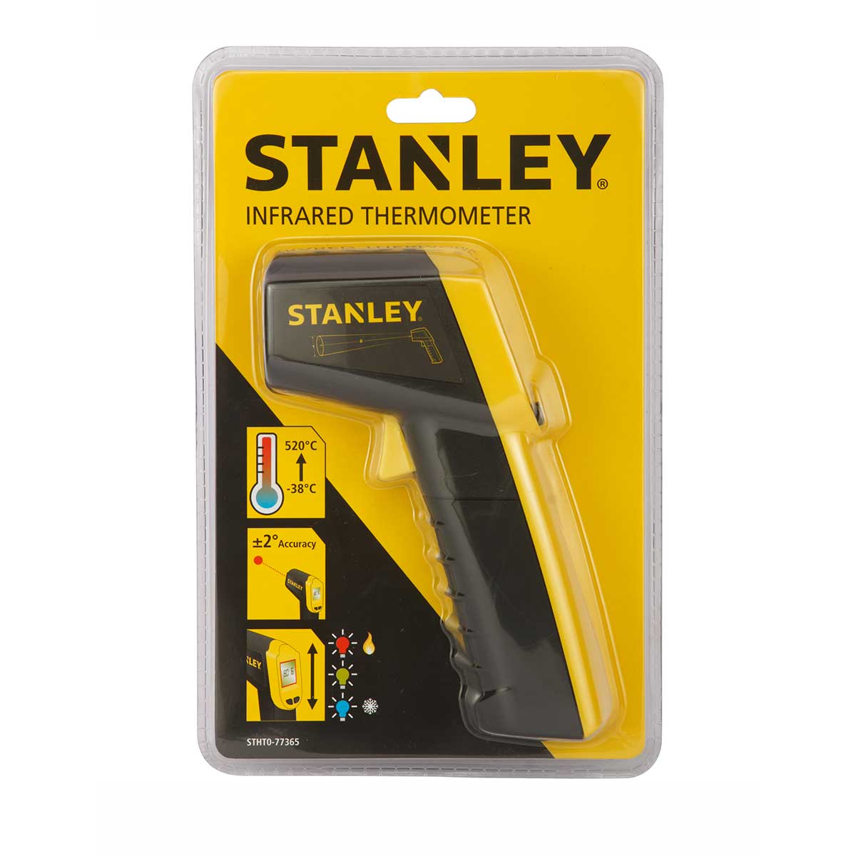 מד טמפ' / אקדח לייזר STANLEY