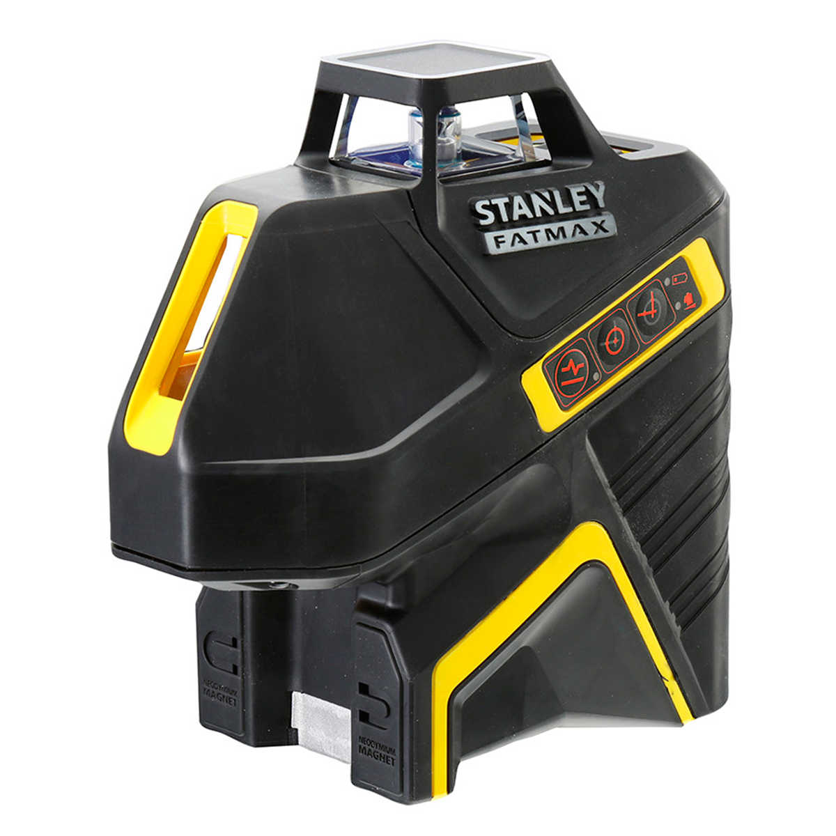 פלס לייזר אדום 360 מעלות עם צלב ונק' תחתונה STANLEY FATMAX