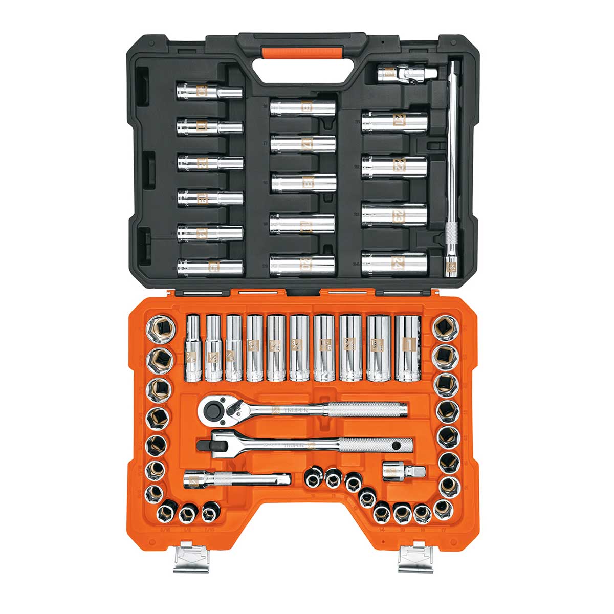 סט בוקסות מקצועי "1/2 מ"מ + אינצי' TRUPER