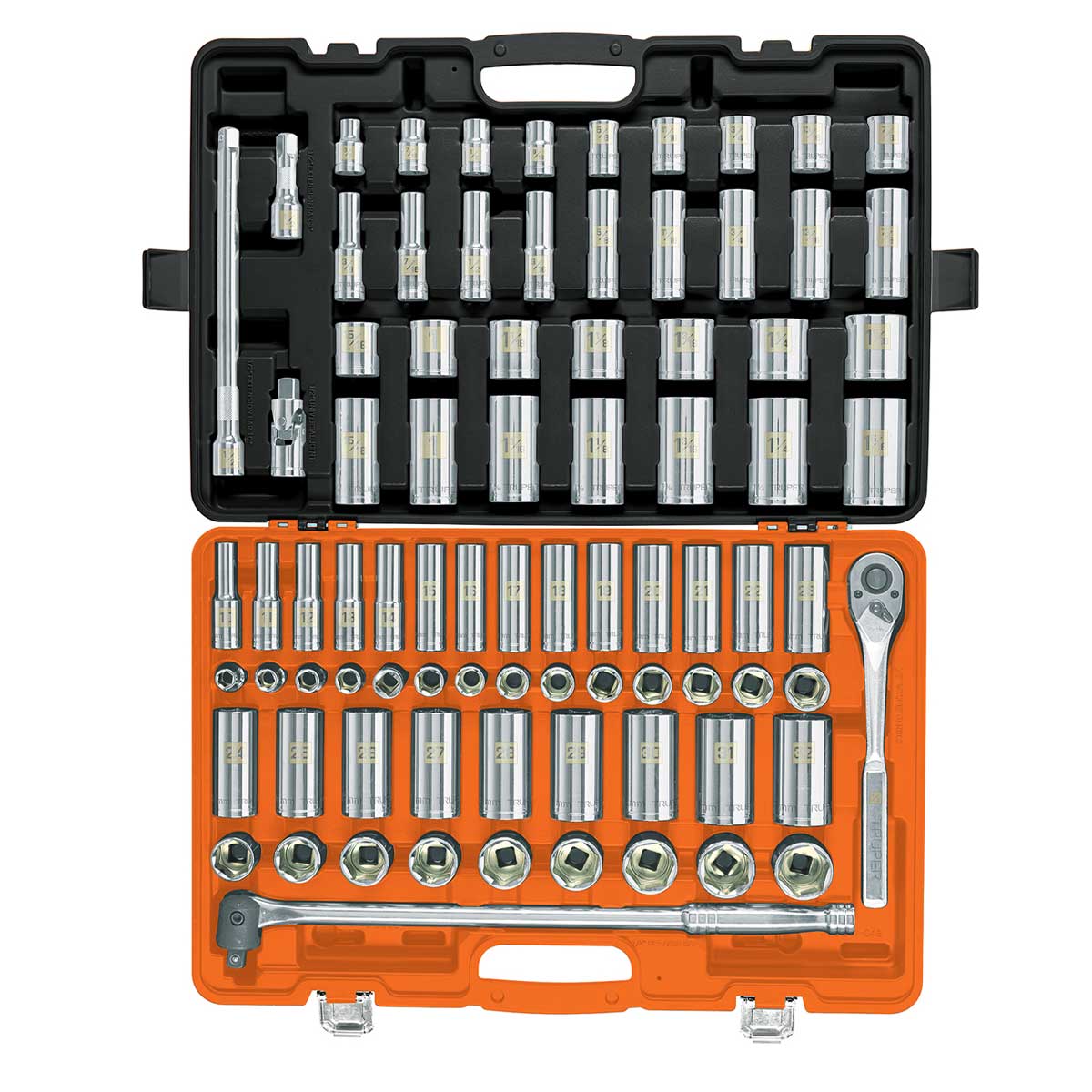 סט בוקסות מקצועי "1/2 מ"מ + אינצי' TRUPER