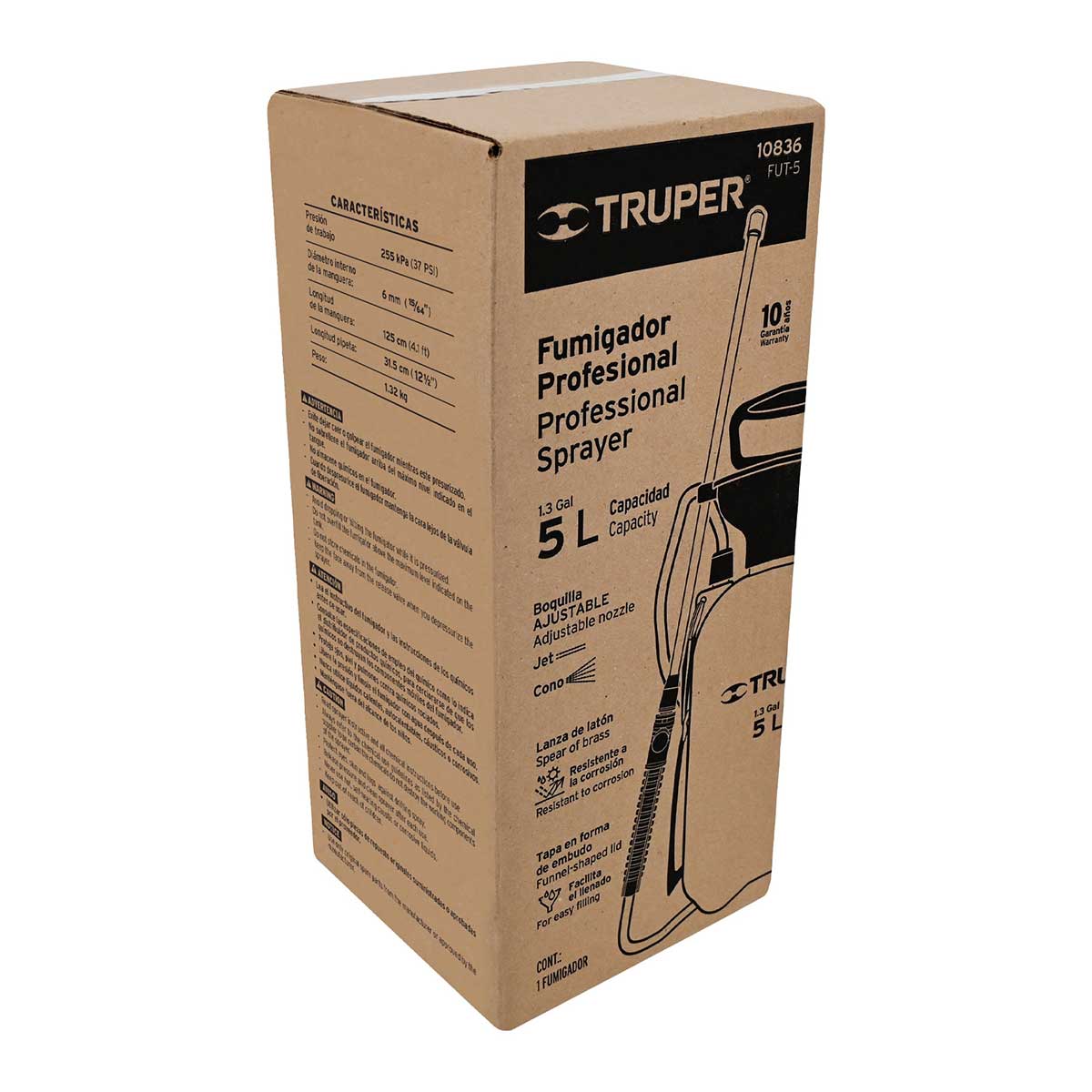 מרסס 5 ליטר TRUPER אריזה