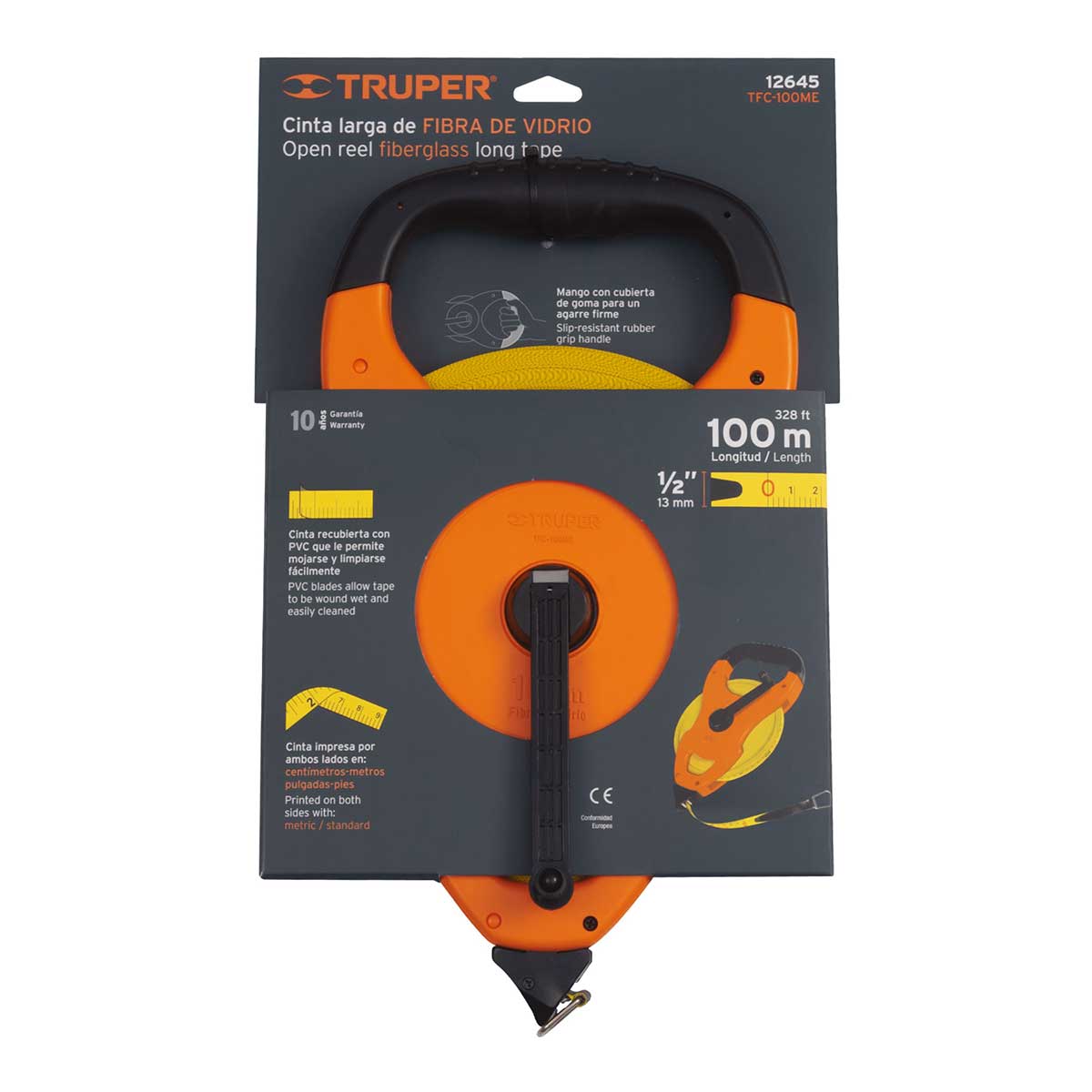 רולטקה שדה פיבר פתוח 100 מ' TRUPER