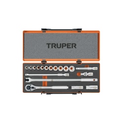 סט בוקסות ''1/2 אינצ' TRUPER CR.V