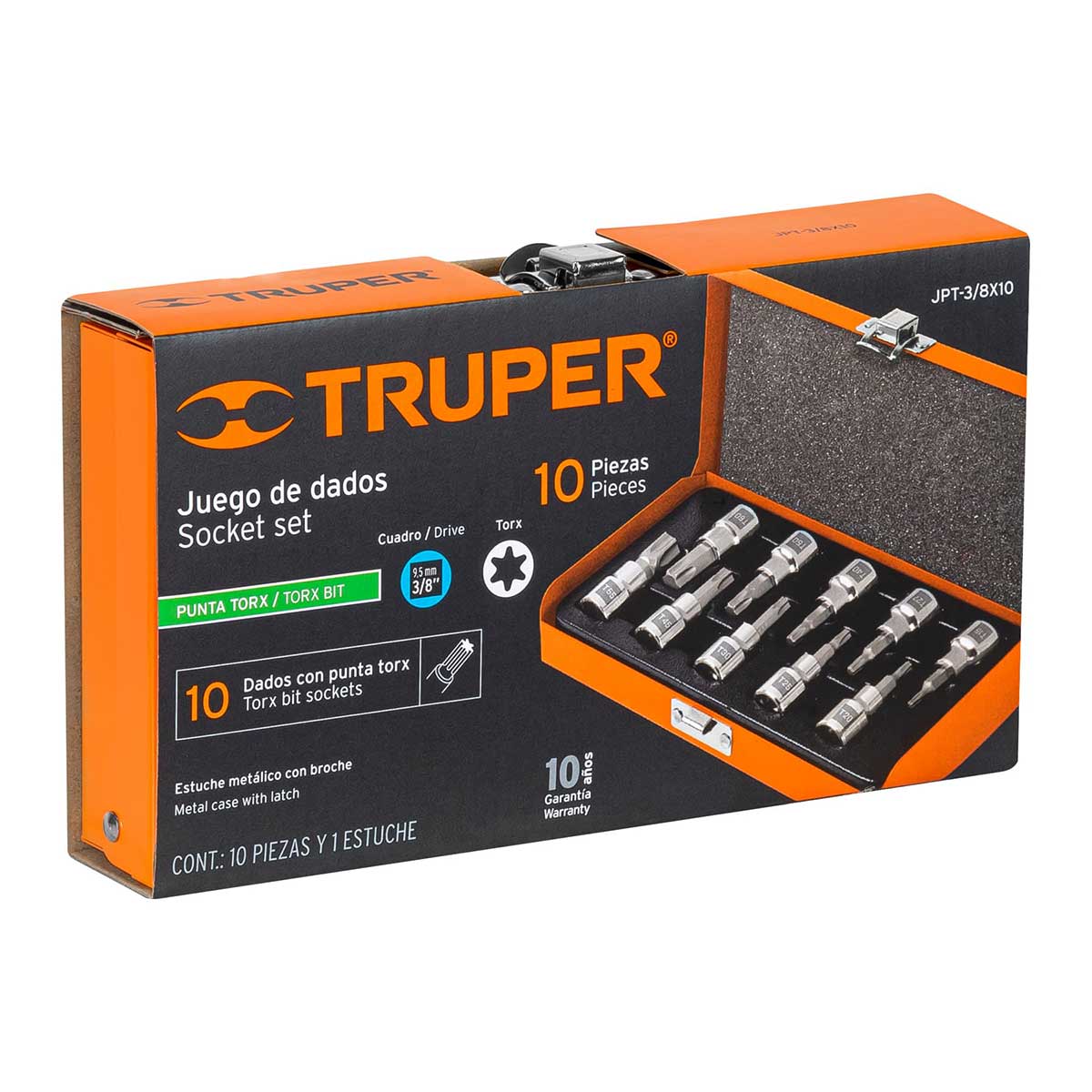 סט בוקסות טורקס ''3/8 TRUPER C.V