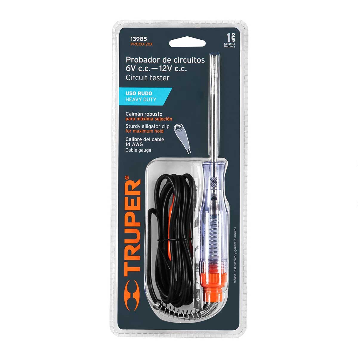 נורת ביקורת מקצועית עם כבל TRUPER