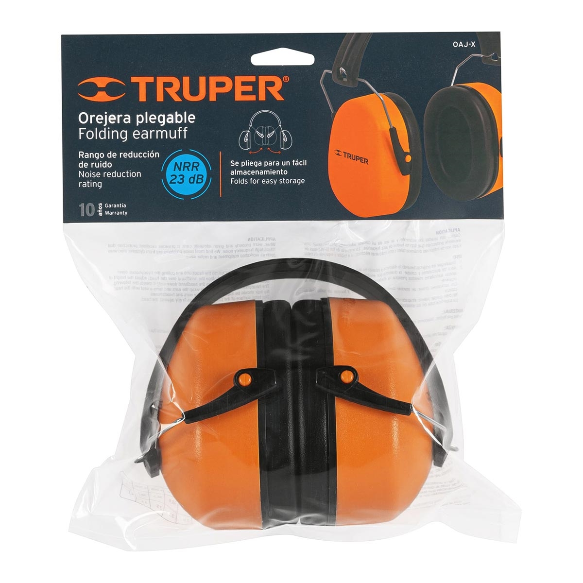 אוזניות רעש מתכווננות TRUPER 23DB