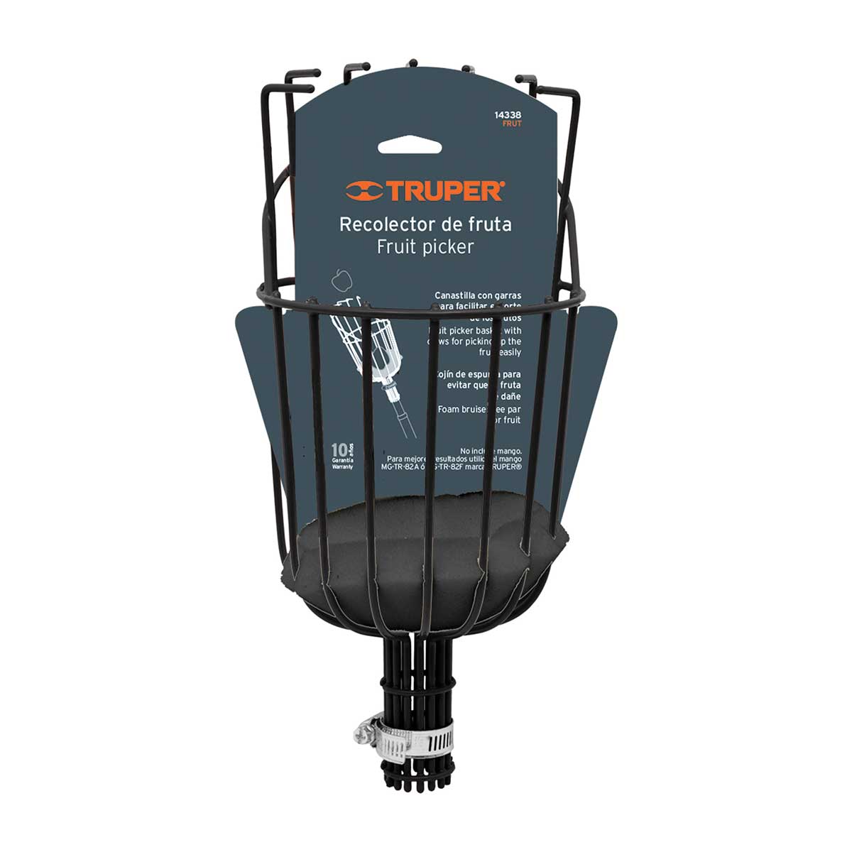 סל לקטיף פירות למוט טלסקופי TRUPER