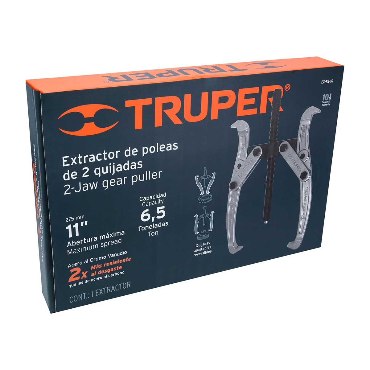 אבציר 2 זרועות "7/8 TRUPER CR.V