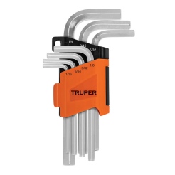 סט מפתחות אלן אינצי' 7 יח' TRUPER CR.V
