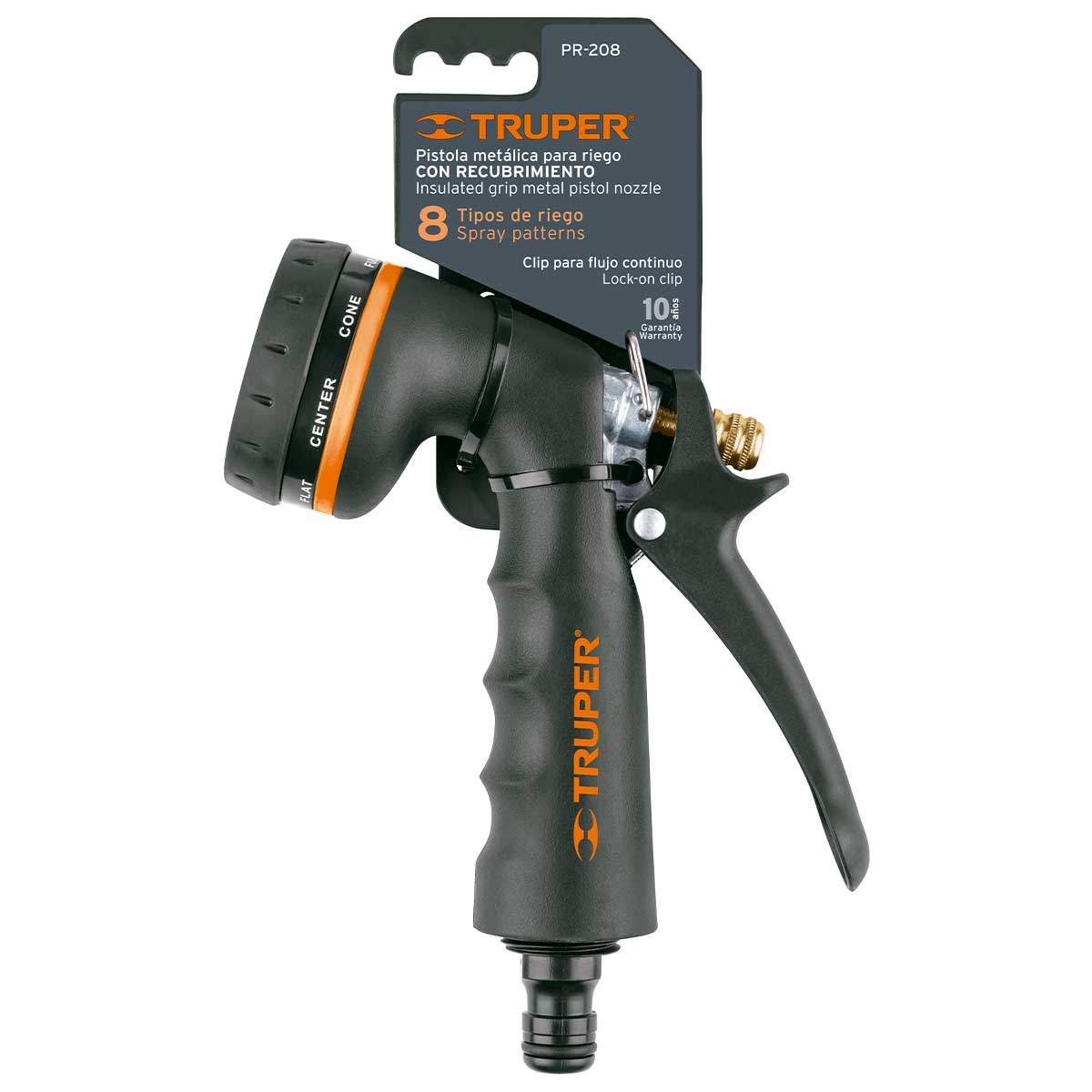 אקדח מים מקצועי 8 מצבים ניפל TRUPER