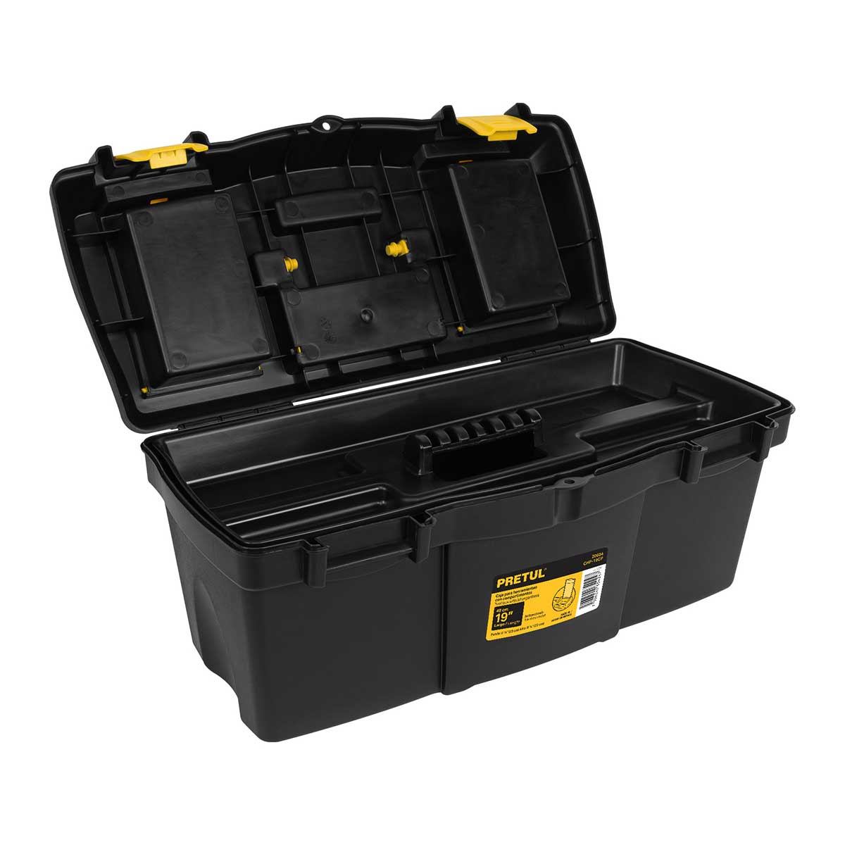 ארגז כלים פלסטיק "19 TRUPER PRETUL