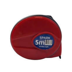 מטר 5 מטר מוגן פס גומי אדום SPARK