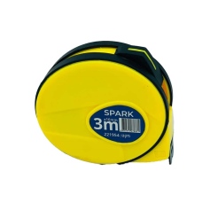 מטר 3 מטר מוגן פס גומי צהוב SPARK