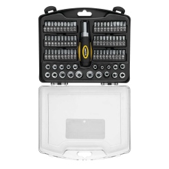 סט בוקסות וביטים " 1/4 מ"מ + אינצי' - 6 צלעות TRUPER PRETUL