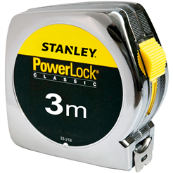 מטר 3 מ' POWERLOCK (מ"מ) STANLEY