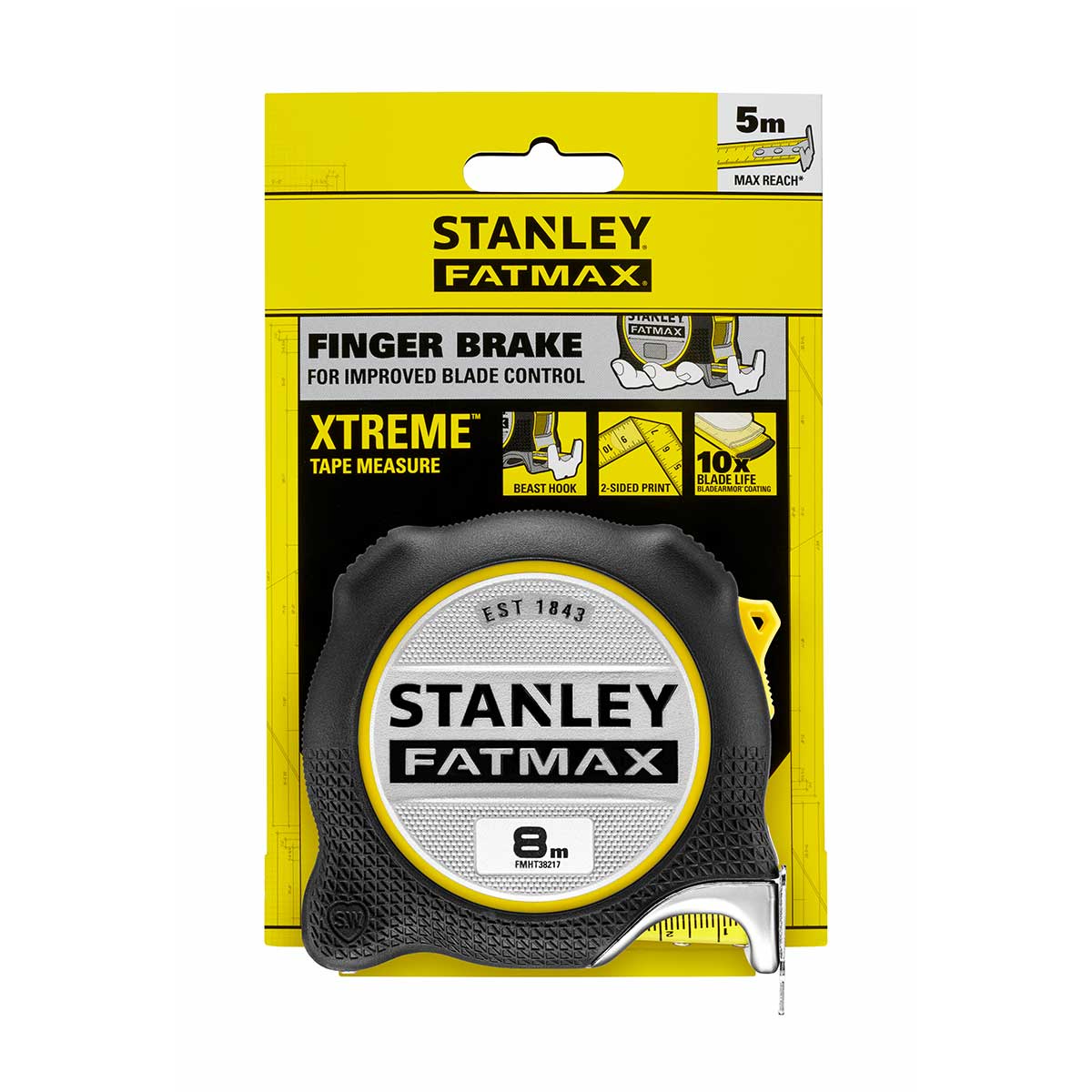 מטר 8 מטר פרימיום STANLEY FATMAX