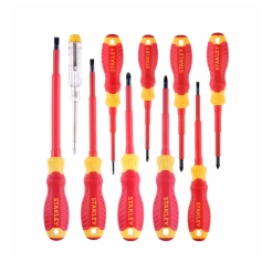סט 6 מברגים מבודדים STANLEY FATMAX CR.V 1000V