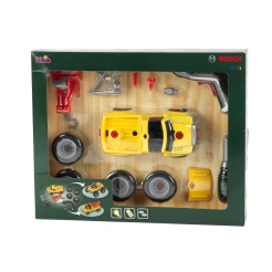 ג'יפ להרכבה עם מברגה מיני ופנס בוש BOSCH KIDS