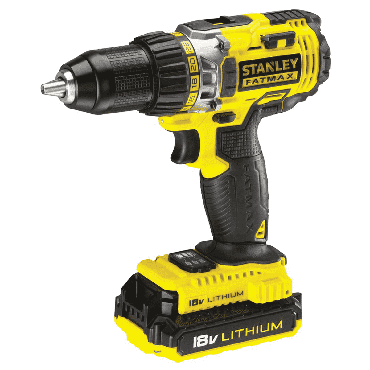 מברגה מקדחה 18V (רוטטת) STANLEY FATMAX