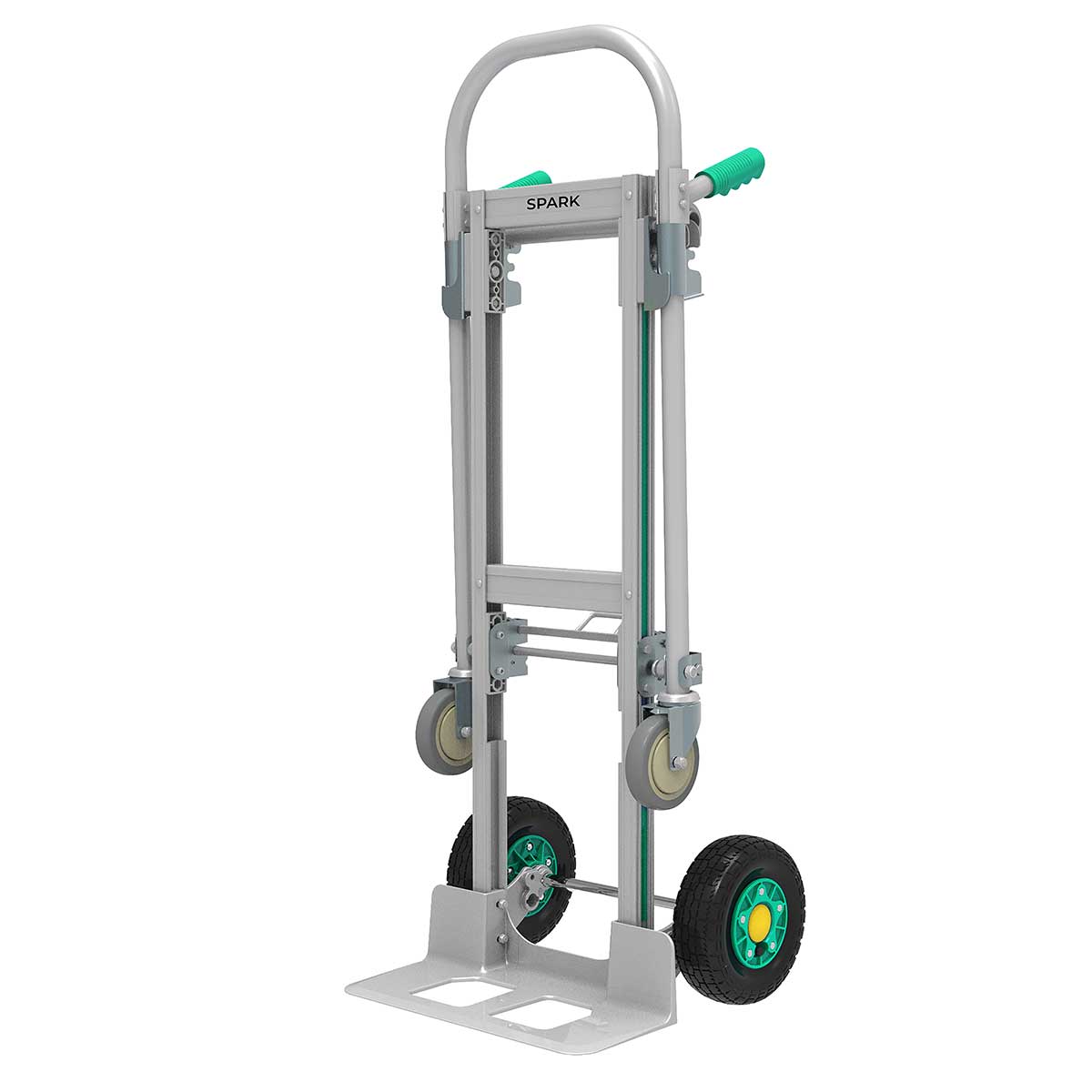 עגלת משא אלומיניום 200/250 ק"ג פלטה פתוחה SPARK