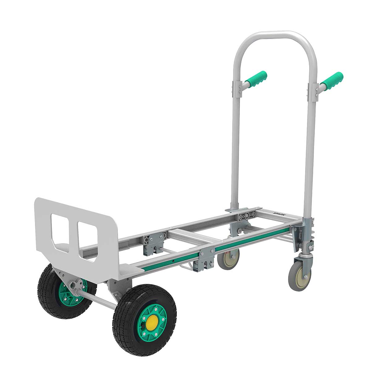 עגלת משא אלומיניום 200/250 ק"ג פלטה פתוחה SPARK