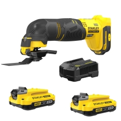 מלטשת רב שימושית נטענת 18V סדרת V20 סוללות STANLEY FATMAX 2Ah