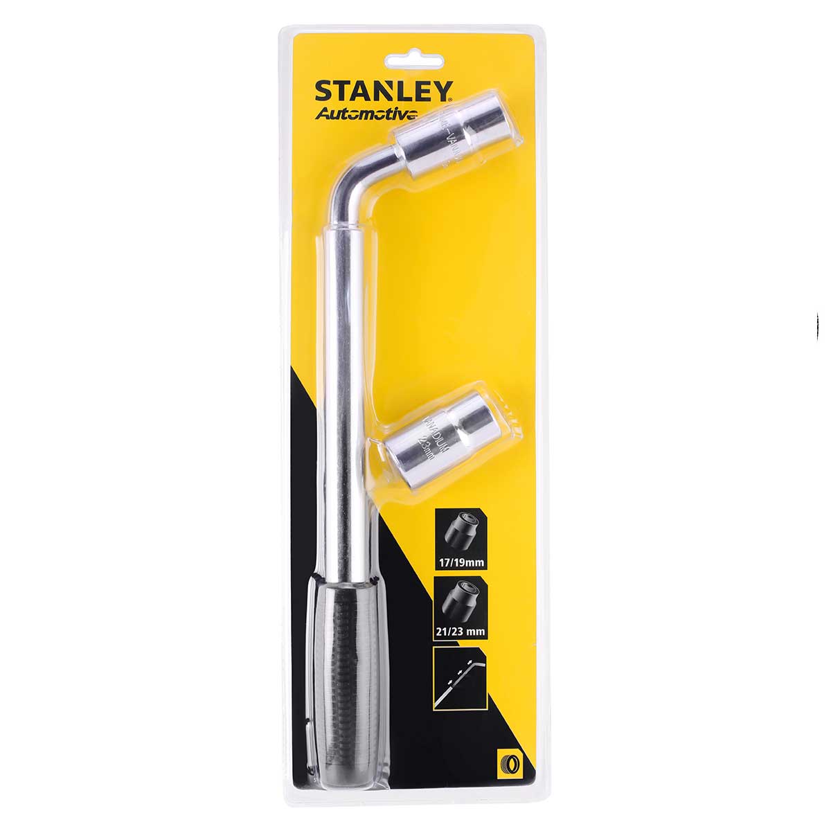 מפתח גלגלים טלסקופי + 2 בוקסות STANLEY