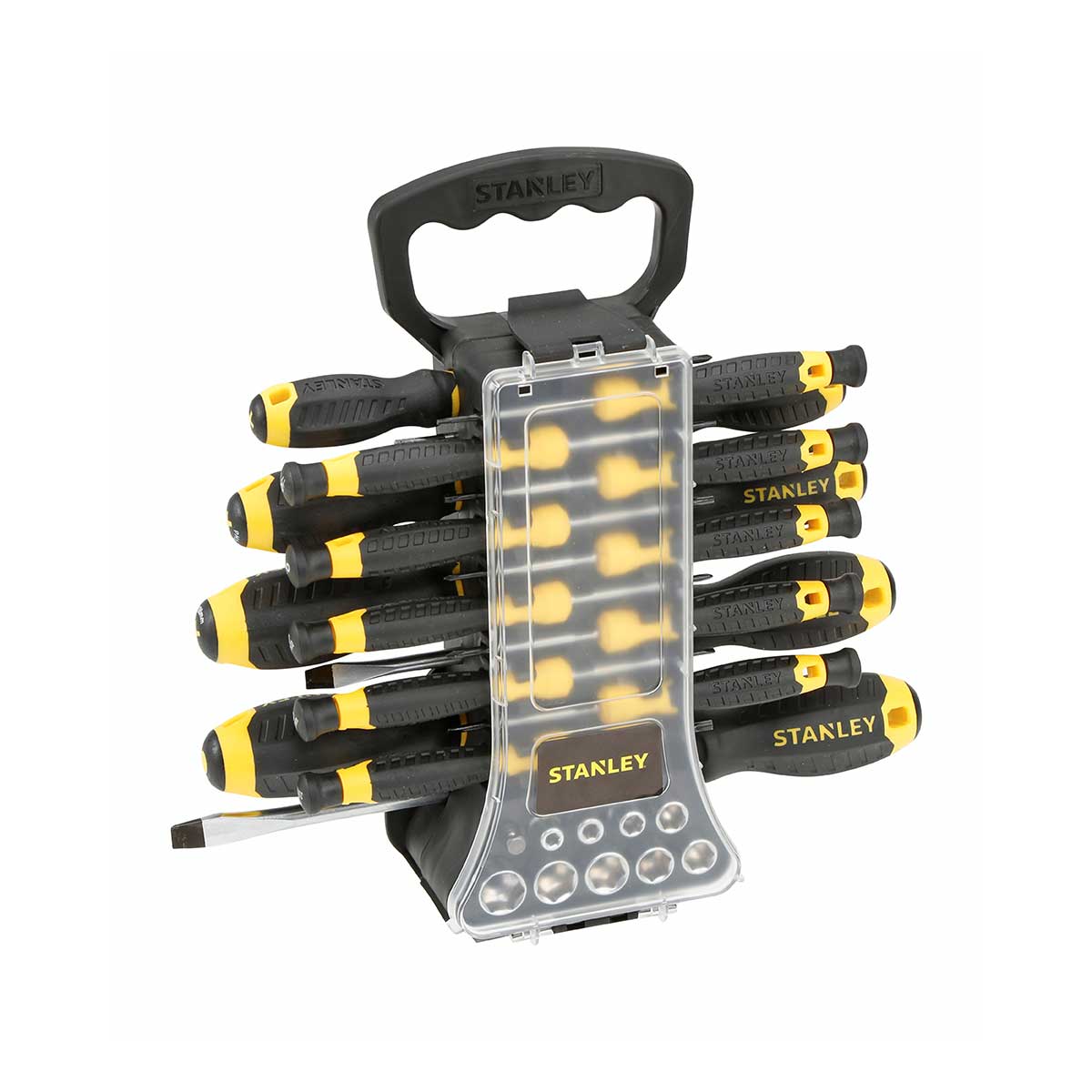 סט מברגים בוקסות וביטים 49 חלקים STANLEY