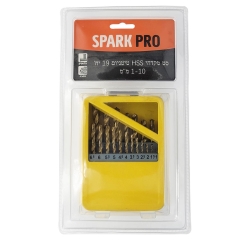 סט מקדחי HSS טיטניום SPARK PRO